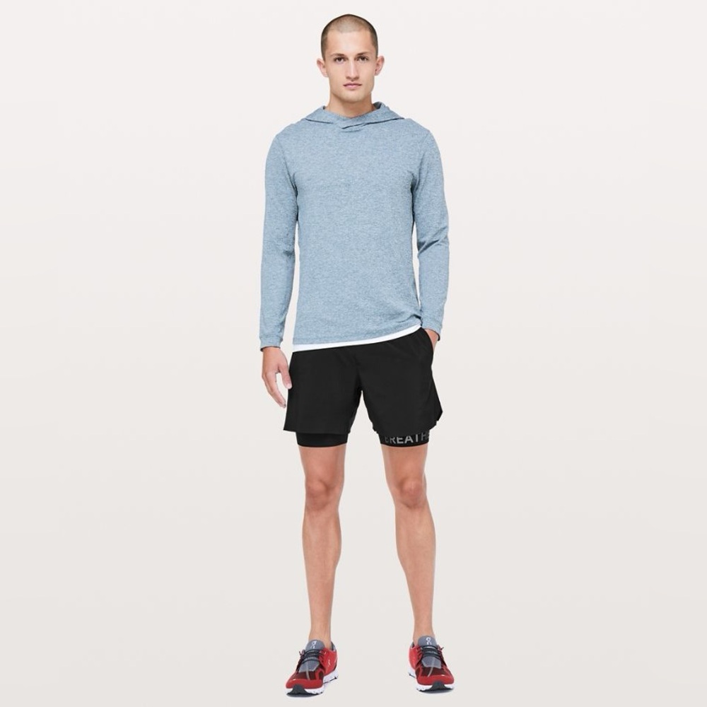 Men's Lululemon Black Performance Shorts - Picture 2 of 5